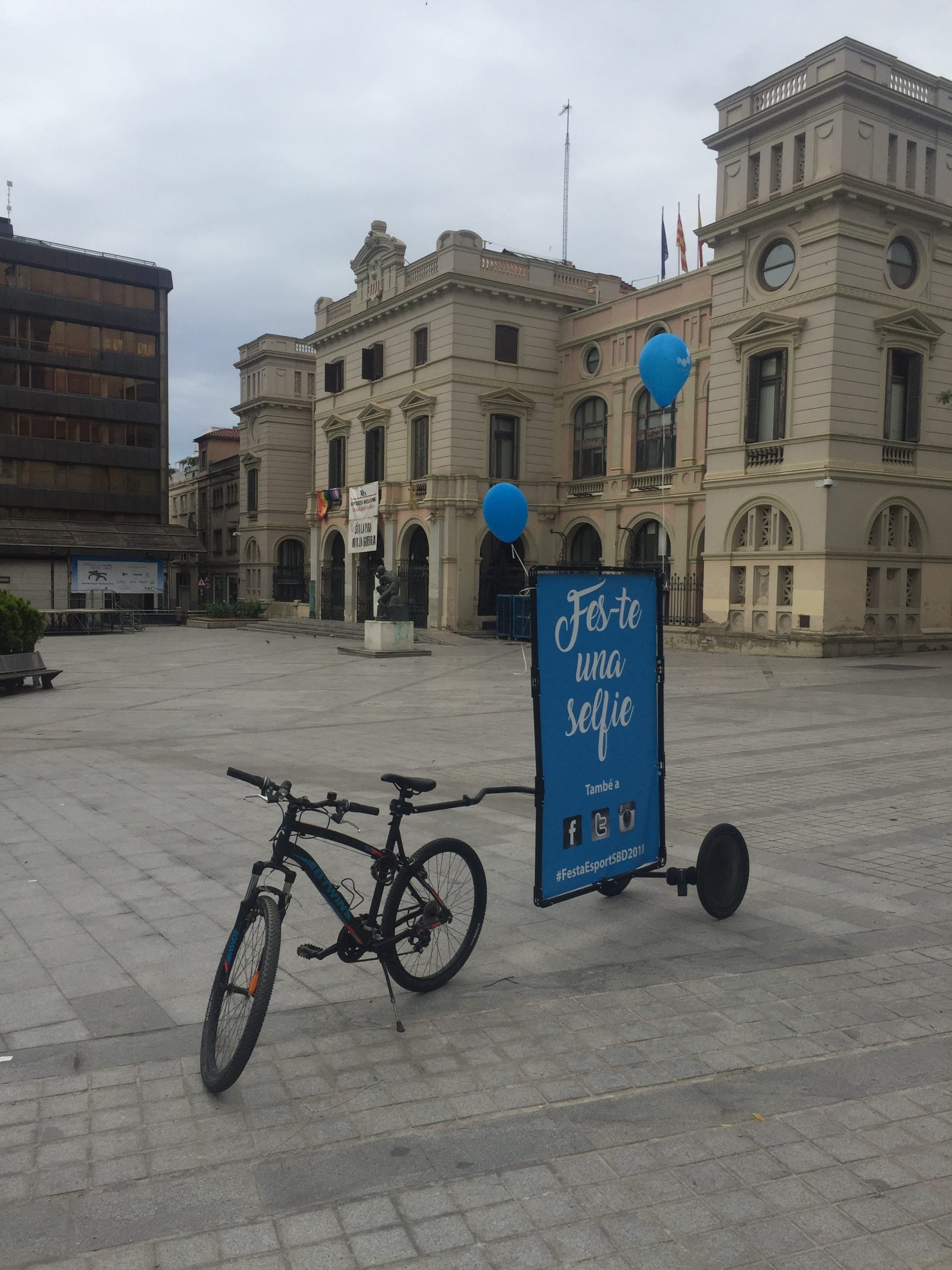 Bicicletas con Publicidad Innovación en Marketing Móvil